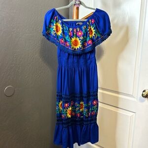 354. Ruby n Style Sunflower Dress Medium